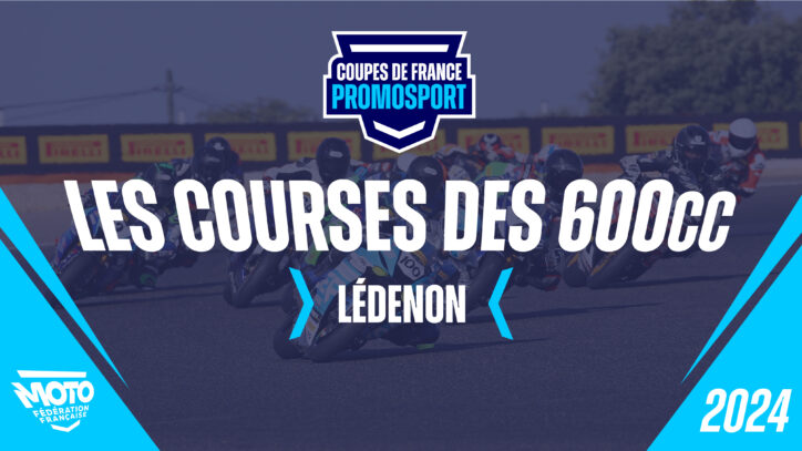 Les courses des 600cc à Lédenon