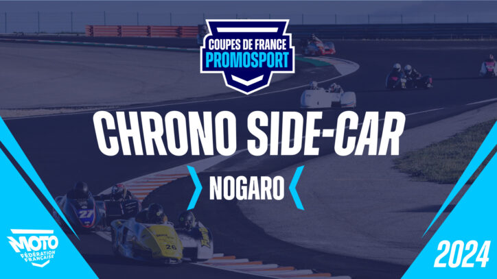 Chrono Side Car à Nogaro