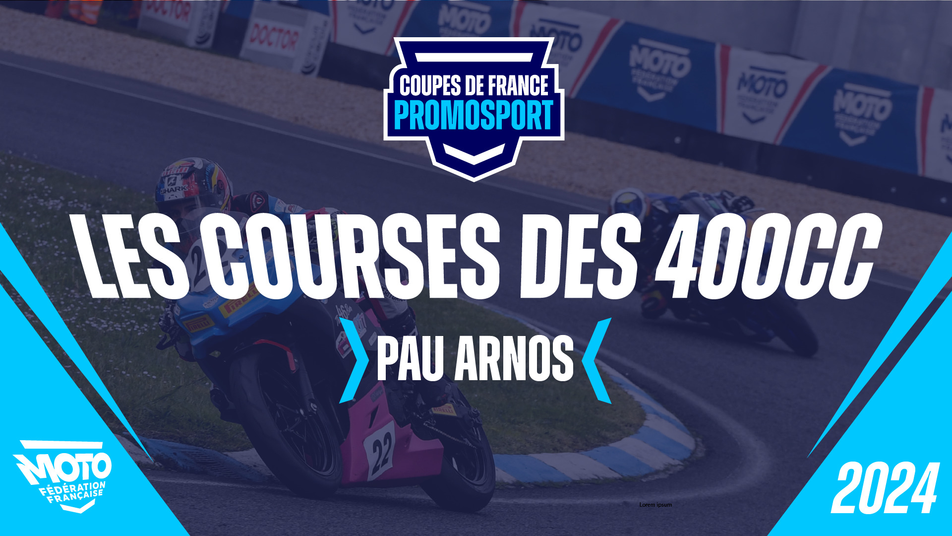 Les courses des 400cc à Pau Arnos - CDF Promosport