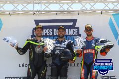 Podium 1000 course 1.LEDENON 2023.Quatrième manche Coupe de France Promosport. 8 / 9 Juillet 2023.© PHOTOPRESS.Tel: 06 08 07 57 80.info@photopress.fr