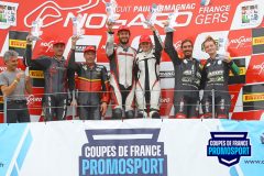 Podium Side course 1.
NOGARO 2023.
Sixième manche/Finale Coupe de France Promosport.
2 & 3 Septembre 2023.
© PHOTOPRESS.
Tel: 06 08 07 57 80.
info@photopress.fr